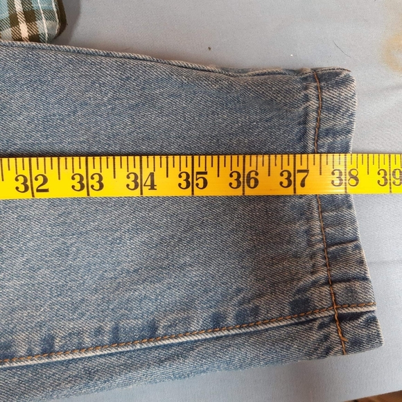 SWS Denim Co. Paper Bag Waist Cargo Jeans Size L - Picture 9 of 12